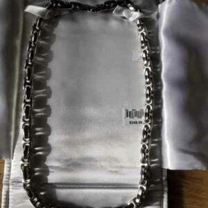 Stainless Steel Men's Necklace and Bracelet Mariner. 9.5 mm